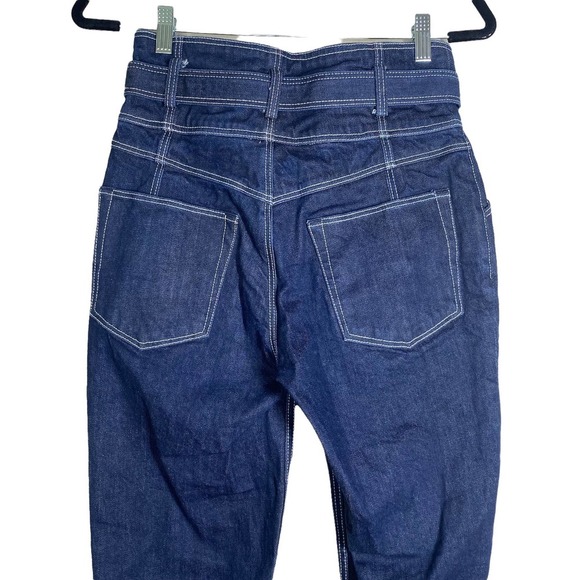 LA VIE REBECCA TAYLOR BELTED HIGH RISE JEAN sz 27 - Picture 8 of 13